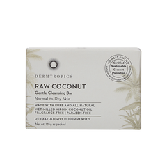 Dermtropics Raw Coconut Gentle Cleansing Bar