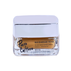 Pure Culture Bulgarian Rose Glam Gold Satin Creme Unscented 18G