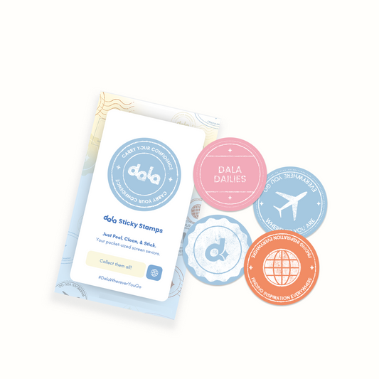 Dala Sticky Stamps Reusable Screen Cleaner 3 Piece Bundle