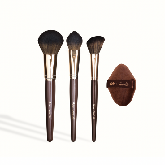 Dala Face Architect Blushed and Bronzed Brush Set