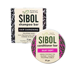Sibol Shampoo Conditioner Hair Darkening Set of 2
