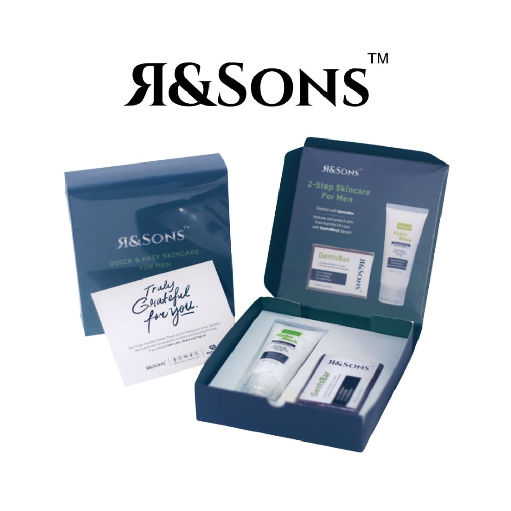 Resuron R&SONS No-Fuss Skincare Set for Men