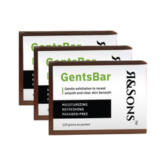 Resuron R&SONS Gents Bar Soap by 3s 120g