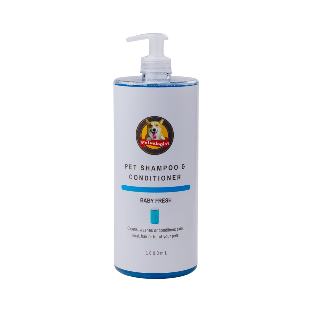Petsologist Pet Shampoo and Conditioner Baby Fresh