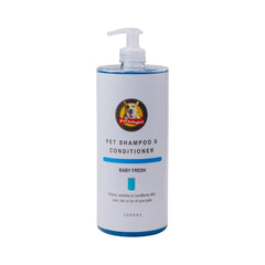 Petsologist Pet Shampoo and Conditioner Baby Fresh