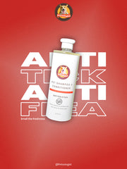Petsologist Pet Shampoo and Conditioner Anti Tick & Flea