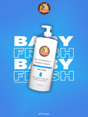 Petsologist Pet Shampoo and Conditioner Baby Fresh