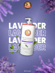 Petsologist Pet Shampoo and Conditioner Lavender