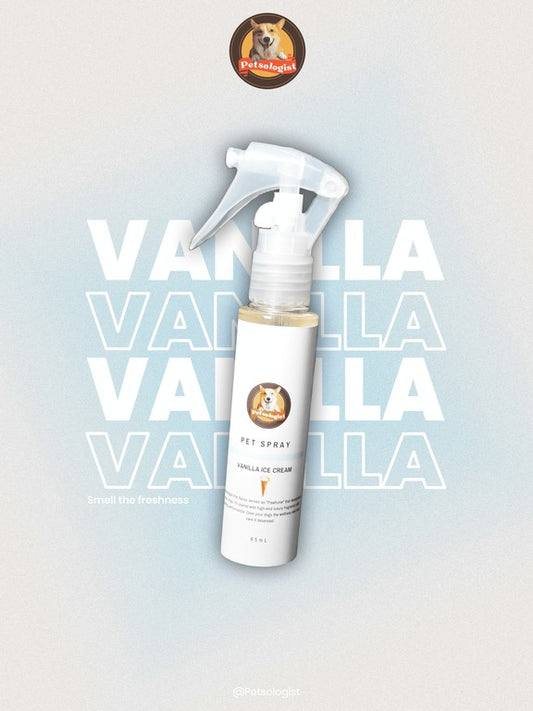 Petsologist Pet Spray Vanilla Ice Cream 65ml
